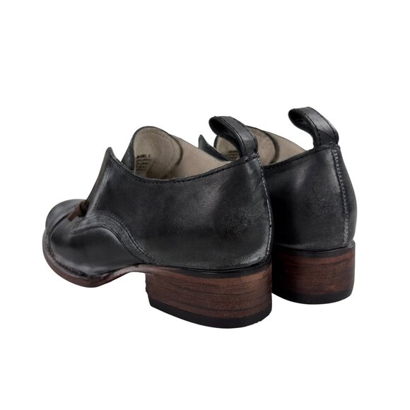 Freebird by Steven Mabel Black Leather Ankle Booties Womens Size 5 NEW - Picture 4 of 8